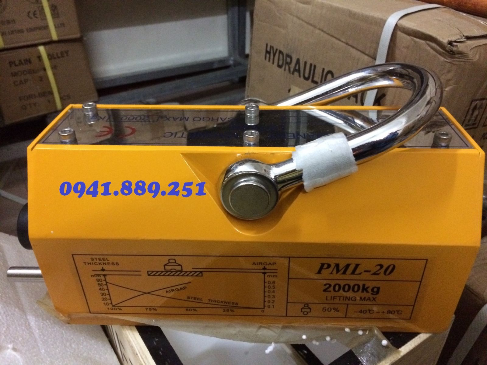 Nam châm nâng hàng Kawasaki 1000kg/2000kg PML